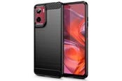 Mobil - Deksel og etui - Tech-Protect TPUCarbon Case for Motorola Moto G05 / E15 - Black - 5906302361267