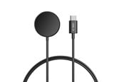 Mobil - Adaptere og ladere - Tech-Protect MC03 UltraBoost Inductive Charger for Samsung Galaxy Watch USB-C 100cm - Black - 5906302361403