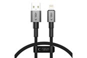 USB - Tech-Protect Ultraboost DNA USB-A / Lightning Cable 12W/2.4A 25 cm - Grey - 5906302361731