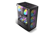 Kabinett - Antec AX26 RGB ELITE - mid tower - ATX - Kabinett - Tower - Svart - 0-761345-10199-8