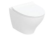 Toaletter, toalettseter, bidéer og reservedeler - Ifö spira modern wall-hung wc set shrouded rimfree with w - 503.087.00.1