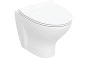 Toaletter, toalettseter, bidéer og reservedeler - Ifö spira style wall-hung wc set shrouded rimfree with wc - 501.992.00.4