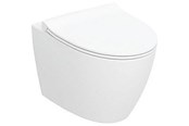 Toaletter, toalettseter, bidéer og reservedeler - Ifö spira art wall-hung wc set turboflush with wc seat: wh - 503.149.00.1