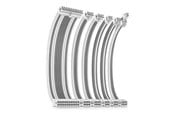 Strømkabel (intern) - Antec - power extension cable kit - AT-ECAB-W300-C1P4-W/GY