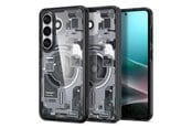 Mobil - Deksel og etui - Spigen Ultra Hybrid Mag MagSafe Case for Samsung Galaxy S26 Zero One - Clear Black - 29403-0