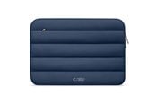 Veske/Hylster/Sekk til bærbar PC - Tech-Protect Fluffy Laptop Bag 13-14 - Navy Blue - 5906302362486