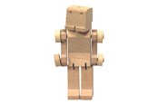 Treleker - Primi Passi - Wooden Transforming Robot/Truck - PP3501
