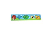 Treleker - Primi Passi - Large Wooden Studded Board Animals in the Garden - PP1053