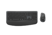 Tastatur - Logitech Signature Comfort Plus Combo MK880 for Business (Graphite) - Tastatur & Mussett - Nordisk - Grå - 920-014054