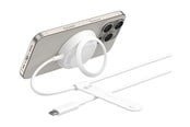 Mobil - Adaptere og ladere - Belkin UltraCharge wireless charging stand - Qi2 - + AC power adapter - 25 watt - WIA014KQWH