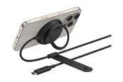 Mobil - Adaptere og ladere - Belkin UltraCharge 25w Qi2 Pad with kickstand - Black - WIA014KQBK