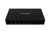 Switch/splitter - Lanberg DSM1-1008 - switch - 12 V metal case - 8 ports - unmanaged - DSM1-1008