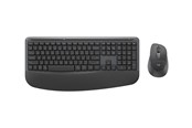 Tastatur - Logitech Signature Comfort Plus Combo MK880 for Business - Tastatur & Mussett - Engelsk - Grå - 920-014051