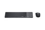 Tastatur - Dell Pro 7 KM746 - keyboard and mouse set - rechargeable compact - QWERTY - Spanish - black Input Device - Tastatur & Mussett - Spansk - Svart - KM746-BLK-SPN