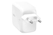 Mobil - Adaptere og ladere - Belkin BoostCharge 67W USB-C with Retractable USB-C Wall Charger - PPS - WCH022KQWH