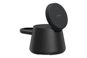 Mobil - Adaptere og ladere - Belkin UltraCharge charging dock - modular Qi2 - + AC power adapter - 25 Watt - WIZ052KQBK