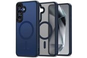 Mobil - Deksel og etui - Tech-Protect  MagMat MagSafe Case for Samsung Galaxy S25 - Clear Blue - 5906302362561