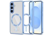 Mobil - Deksel og etui - Tech-Protect MagFlex MagSafe Case for Samsung Galaxy S25 - Clear Blue - 5906302362585