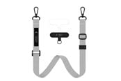 Mobil - Andre tilbehør - Tech-Protect C6S Long Phone Lanyard - Grey - 5906302362882