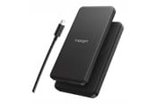 Nødlader - Spigen Essential EA2205MQ 5000MAH 22.5W QI2 Power Bank - Black - 5000 mAh - 29978-0