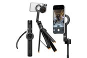 Mobil - Andre tilbehør - Spigen S582W Tripod Bluetooth Selfie Stick (Mag Fit+) - Black - AMP11372