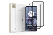 Mobil - Deksel og etui - Tech-Protect Glass Fit+ 2-pack Motorola Moto G86 5G / G86 5G Power Tempered Glass - Black - 5906302363254