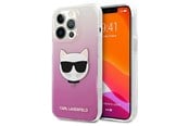 Mobil - Deksel og etui - Karl Lagerfeld Choupette Head Case for iPhone 13 Pro Max - Pink - 3666339028008