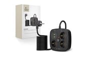 Mobil - Adaptere og ladere - Tech-Protect PCS3X4 Power Strip 3 AC Outlets 2xUSB-A 2xUSB-C 200 cm - Black - 5906302363414