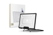 Veske/Hylster/Sekk til bærbar PC - Tech-Protect SmartShell Pro Case for MacBook Air 13" 2023-2025 M2 / M3 / M4 - Clear Black - 5906302363551