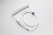 Tastatur - Ducky Premicord Pure White - DKCC-HWCNC1