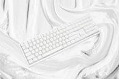 Tastatur - Ducky Zero - White - Fullsize - Cherry MX2A Red - RGB - Wireless (Tri-mode) - DKZE2408ST3-CRFIPDOECL2WW1