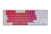 Tastatur - AeroCool Gamiac TKL90G - White/Red - TKL - Kailh Blue - GAKM-G90NW2R.21