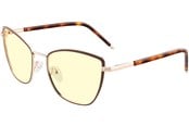 Spillbriller - Gunnar (Kista) Erika - Coffee Gold - Amber - ERI-02901