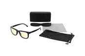 Spillbriller - Gunnar CUPERTINO - ONYX - Amber/Clear - two lenses included - BUN-CUP01