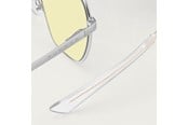 Spillbriller - Gunnar Mustang - Chrome - Amber - MUS-00301