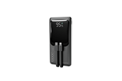 Nødlader - Gembird 20 W Fast charging powerbank with cable - 10000 mAh - PB10-PD20-LCD-01