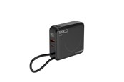 Nødlader - Gembird 20 W Fast charging powerbank - 10000 mAh - PB10-WPC15-LCD-01