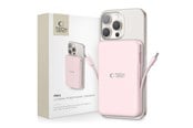 Nødlader - Tech-Protect PB31 LifeMag MagSafe 10000 mAh Power Bank - Pink - 10000 mAh - 5906302362790