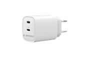 Mobil - Adaptere og ladere - Gembird 2-port 45 W USB fast charger - TA-UC-2C-PD45-01-W