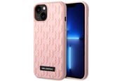 Mobil - Deksel og etui - Karl Lagerfeld 3D Monogram Case for iPhone 14 Plus - Pink - 3666339085377
