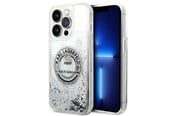 Mobil - Deksel og etui - Karl Lagerfeld KLHCP14LLCRSGRS iPhone 14 Pro 6.1 "silver / silver hardcase Liquid Glitter RSG - 3666339085902