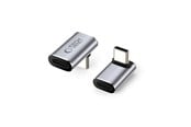 USB - Tech-Protect Ultraboost AA02 USB-C Angle Adapter - Grey - 5906302367979