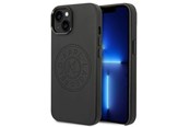 Mobil - Deksel og etui - Karl Lagerfeld Leather Perforated Logo Case for iPhone 14 Plus - Black - 3666339093204
