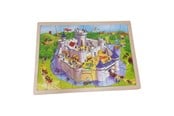 Puslespill - Playwood Wooden Castle Jigsaw Puzzle - 41 pcs. Tre - RS203A