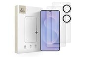 Mobil - Beskyttelsesglass - Tech-Protect Glass Set+ 3-pack Tempered Glass for Samsung Galaxy S25 Edge - Clear - 5906302368204