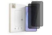 Mobil - Beskyttelsesglass - Tech-Protect Glass Spy+ 2-pack Privacy Glass for Samsung Galaxy S25 Edge - 5906302368228