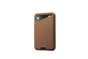 Mobil - Andre tilbehør - Mujjo Magsafe Leather Card Wallet - Dark Tan - MUJJO-WA-001-DT