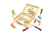 Kreative leker - Playwood Wooden Tool Box - 12-piece - RS1003A