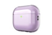 Mobil - Andre tilbehør - KeyBudz Jelly Series Transparent Case for AirPods Pro 3rd Gen - Neon Pink - APP3_S10_LVD