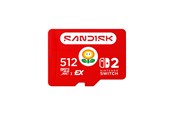 Minnekort - SANDISK microSD Express Nintendo - 880MB/s - 512GB - SDSQXFN-512G-GR6ZN